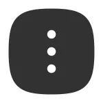 More Vertical Square SVG Icon